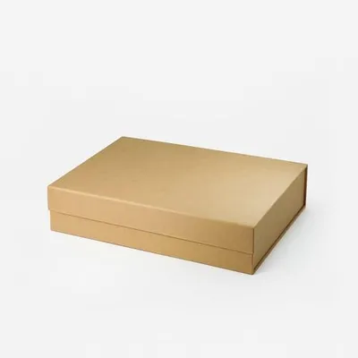 Obrázek produktu pro Magnetická dárková krabička Kraftový papír 330 x 255 x 70 mm A4 Prémiové balení