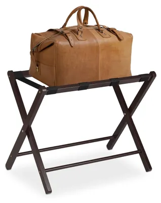 Produktbild von Holz Klappkofferständer für Hotel und Zuhause, Braun