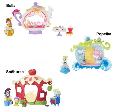 Immagine prodotto di Hasbro B5344 nero. - Principessa Disney - Piccolo Regno piccolo playset