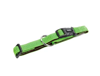 Produktbild von Nobby 78512-84, Hund, Standardkragen, Grün, Nylon, M-L, 25 mm