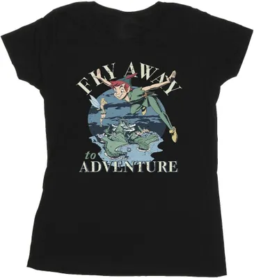 Produktbild von Disney - "Fly Away To Adventure" T-Shirt für Damen BI36586 (M) (Schwarz)