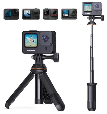 Productafbeelding van K&F CONCEPT statief, 33 cm, voor GoPro en andere actiecamera's, tafelstatief