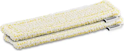 Produktbild von Kärcher WV Mikrofaser-Wischbezug Indoor (2 Stück, für WV Sprühflaschen mit Klettverschluss geeignet)