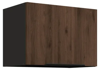 Produktbild von Küchen Kurzhängeschrank 50 cm MONZA Okapi Nußbaum Küche Küchenzeile Küchenblock