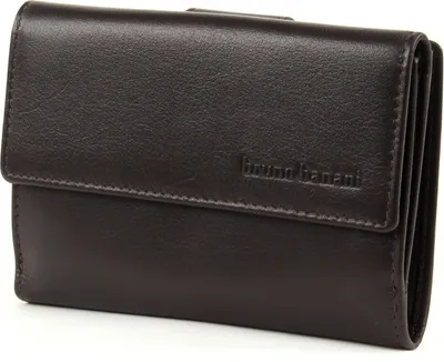 Produktbild von bruno banani Leder Geldbörse Cryptalloy Wallet Zip With Flap Brown braun