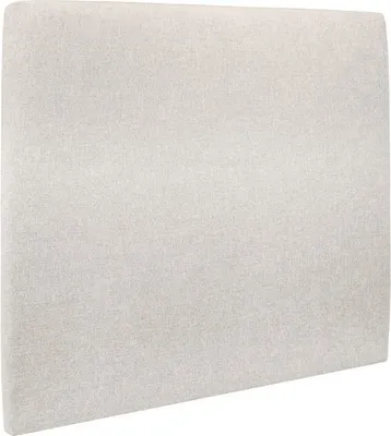 Produktbild von Kopfteil gepolstertes – hellbeiger Stoff - 135 cm