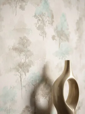 Newroom papel pintado no tejido Amaris Beige beis, ambientado