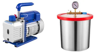 Immagine prodotto di Pompa a vuoto, camera da 2 galloni, portata 3 CFM, 3 CFM 2 gal