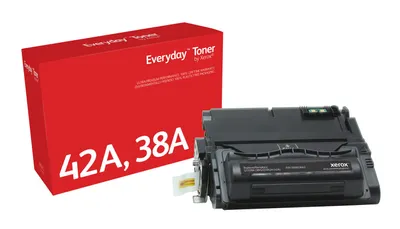 Image de Xerox 006R03662 Toner Xerox Tous les jours HP 38A (Q5942A/ Q1338A) Noir
