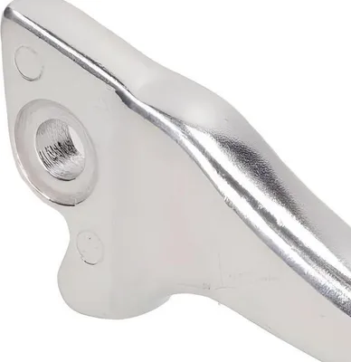 Zdjęcie produktu dla Dźwignia hamulcowa prawa, Vicma, srebrna, do hamulca tarczowego, przeznaczona do skuterów Vespa PX 125, 200, 150