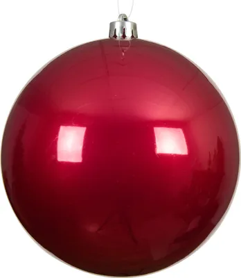 Produktbild von Weihnachtskugeln Kunststoff 14cm 1 Stück - Festlich Rosa