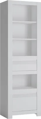 Produktbild von Regal mit 2 Schubladen, weiß NAVA-129