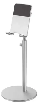 Produktbild von Neomounts DS10-200SL1 Telefon-Ständer bis zu 7" - höhenverstellbar - universal, Handy/Smartphone, Passive Halterung, Tisch/Bank, Silber