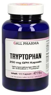 Zdjęcie produktu dla Tryptofan 250 mg Gph Capsules 120 kapsułek