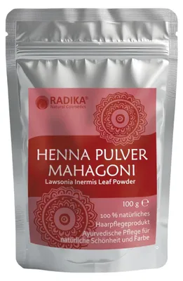 Obrázok produktu pre Henna prášok mahagón - 100 g - Bioherba