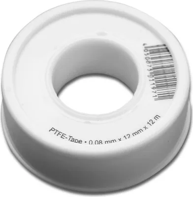 Produktbild von Teflonbandrolle PTFE | 0,08 mm stark (12 lfm)