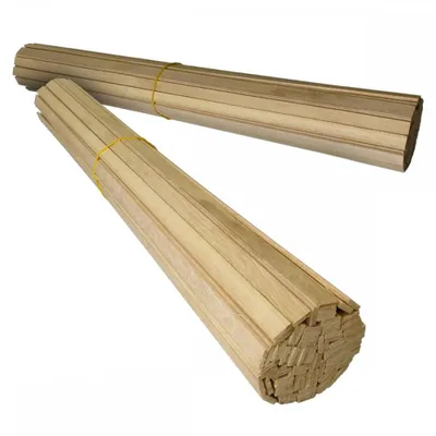 Obrázek produktu pro OBDÉLNÍKOVÁ TYČINKY – 80 ks Pro kutilství – modelářství – ultralehká letadla – 9 x 2 x 400 mm