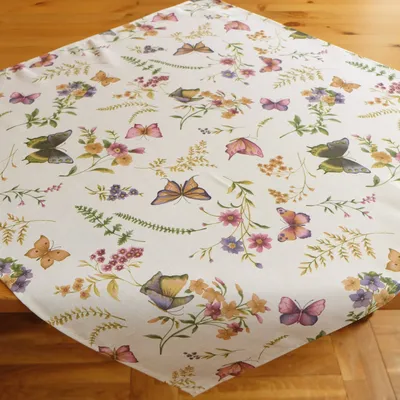 Produktbild von Tischwäsche mit Druckmotiv Schmetterling 85 x 85 cm