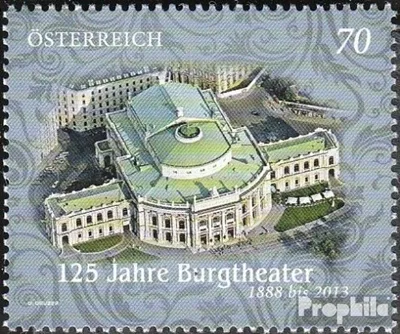 Produktbild von Briefmarken Österreich 2013 Mi 3102 (kompl.Ausg.) gestempelt Burgtheater