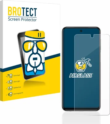 Produktbild von BROTECT Schutzglas für Xiaomi Redmi Note 9S / 9 Pro Schutzfolie Panzer Folie Glas Display Schutz klar