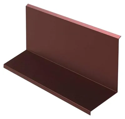 Zdjęcie produktu dla Obróbka blacharska górna szer 250mm, 3 mb, Czeskie aluminium, Brązowa RAL 8017
