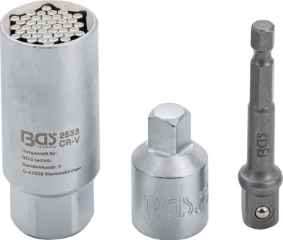 Obrázek produktu pro BGS technic Multi Socket with Adaptor Set, 292 mm, 292 g