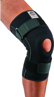 Produktbild von Ergodyne Neopren-Kniebandage Proflex 620, offenes Frontpolster, M, schwarz 16543