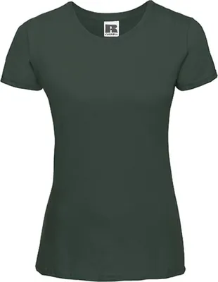 Produktbild von Russell R-155F-0 | Ladies Slim Damen T-Shirt - Farbe: Bottle Green - Größe: XS