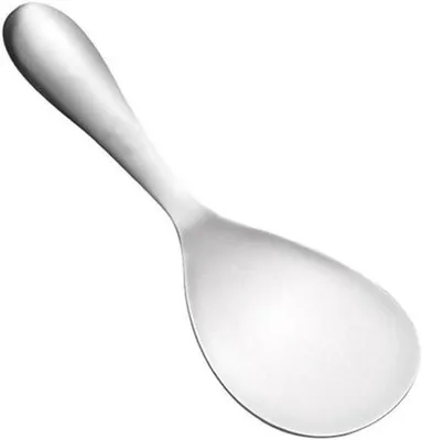 Image de Cuillère à risotto en acier inoxydable au design « Cucchiaio »