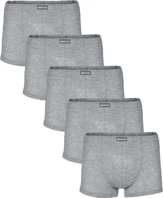 Image de Lot de 5 boxers BASIC MAX gris XL Maxte