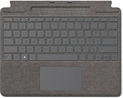 Produktbild von Microsoft Surface Pro Signature, QWERTZ, Deutsch, Touchpad, Microsoft, Surface Pro 8 Surface Pro X, Platin