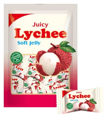 Produktbild von Juicy Lychee Soft Jelly 100g
