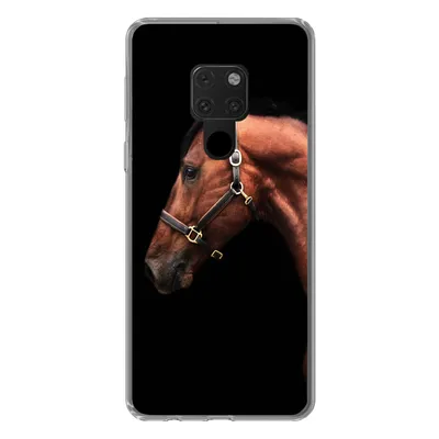 Produktbild von MuchoWow® Handyhülle Schutzhülle Hülle für Huawei P40 Lite Pferd - Leicht - Halfter Silikon Softcase Handy Hülle - Handy