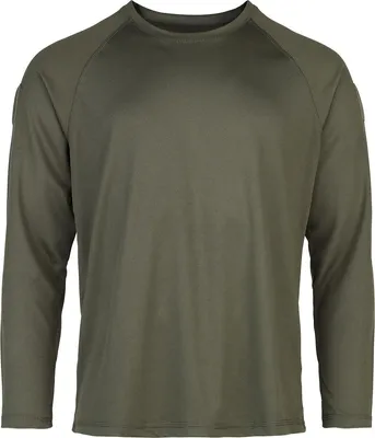 Image de Brandit Quickdry Langarmshirt oliv, XXL