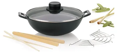 Zdjęcie produktu dla Kela - Zestaw Wok 24cm + Akcesoria