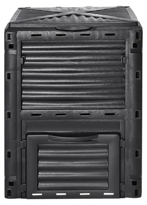 Image de Composteur rapide 300L Composteur de jardin 60,7x60,5x82,5cm Composteur thermique plastique PP Compostage résistant à la corrosion et à la chaleur Bac à compost Compostage pour réduire les ordures ménagères