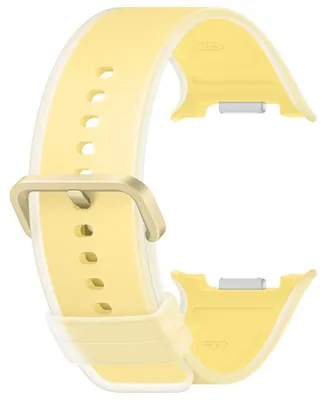 Image de Bracelet original Samsung Misty pour la Samsung Galaxy Watch 9 (40/44mm) / Watch 8 (40/44mm) / Classic (46mm) - Taille M/L - Jaune