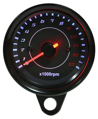 Produktbild von Drehzahlmesser, 12V Gleichstrom, Universal, LED-Hintergrundbeleuchtung, elektronischer Drehzahlmesser, elektronischer Tacho