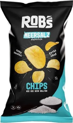 Produktbild von Rob's Chips Meersalz 120g