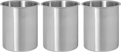 Produktbild von Moritz 3x Edelstahl Dose für Ethanol 500 ml Bioethanol Brenngel Dose Tischkamin Tischfeuer Kamin
