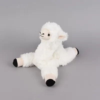 Produktbild von Warmies Wärmestofftier Lama weiß 100% Hirse-Lavendelfüllung