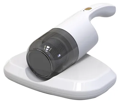 Obrázek produktu pro Vysavač na postele, 350 W, silný sací výkon, bezdrátový ruční vysavač na povlečení, polštáře, pohovky, bílý