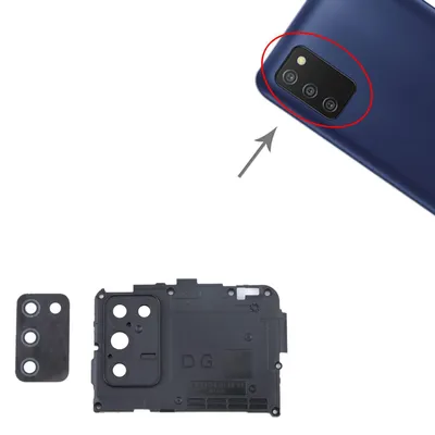 Immagine prodotto di Copertura dell'obiettivo della fotocamera per Samsung Galaxy A03S Ricambio della fotocamera