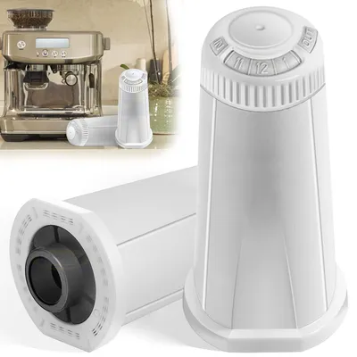 Ersatz-Wasserfilter für Espressomaschine, 2 Stück, Aktivkohle