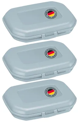 Obrázok produktu pre Westmark 3 boxy na desiatu Mini 300 ml, modré, 235122EB