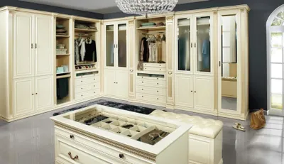 Produktbild von Ankleidezimmer Ankleideschrank L-Form Garderobenschrank Kleidungsschrank