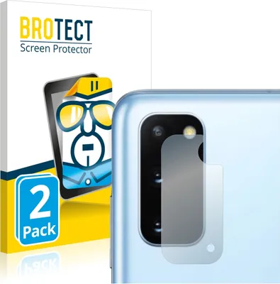 Produktbild von 2x Für Samsung Galaxy S20 5G (NUR Kameraschutz) Schutzfolie BROTECT Displayschutz Display Schutz Folie Klar Transparent
