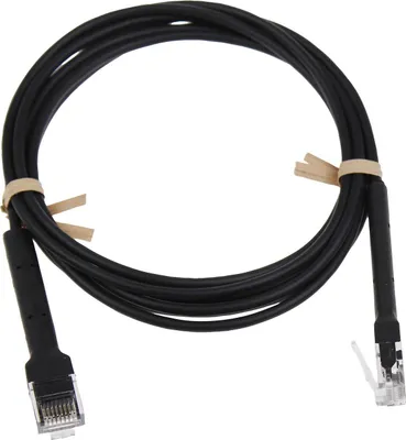 Immagine prodotto di NETTRIXX - CAT6A UTP Patchkabel flexibel 200 cm Schwarz Bulk - 550254
