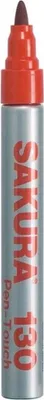 Image de SAKURA Marqueur indélébile Pen-touch 130 1,2 mm rouge