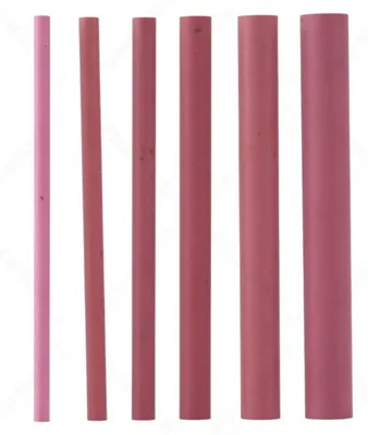 6er Set Polierstäbe 2000-3000er Körnung, rund, 100 mm